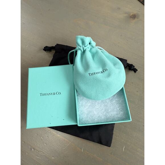 Tiffany & Co. Beaded Bracelet 925 Sterling Silver w Pouch & Box, Classic! - Picture 7 of 7